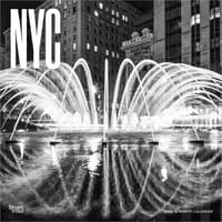 image New York City Black and White 2026 Wall Calendar Main Product Image