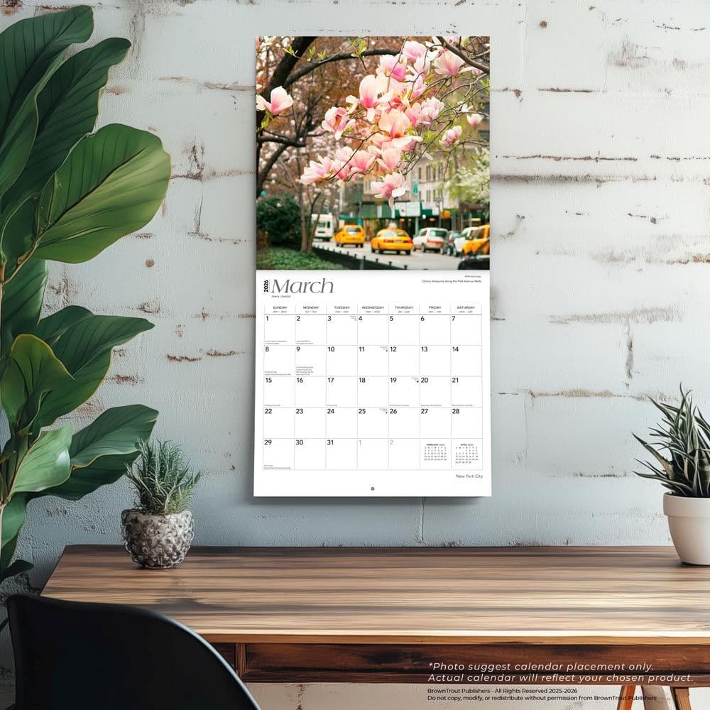 New York City 2026 Wall Calendar Fourth Alternate Image