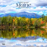 image Maine Wild and Scenic 2026 Wall Calendar Main Product Image