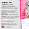 image Puppies in Pink 2026 Mini Wall Calendar Fifth Alternate Image