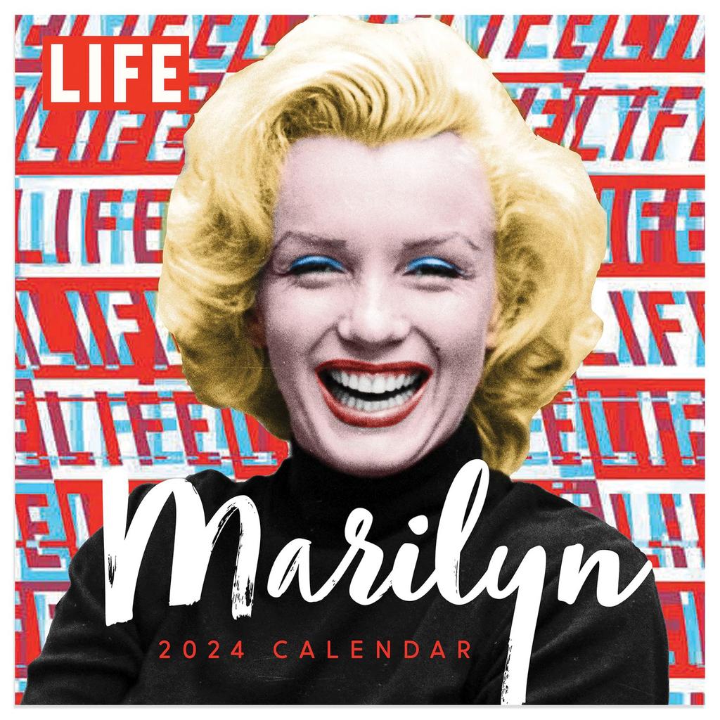 LIFE Marilyn Monroe 2024 Mini Wall Calendar Main Image