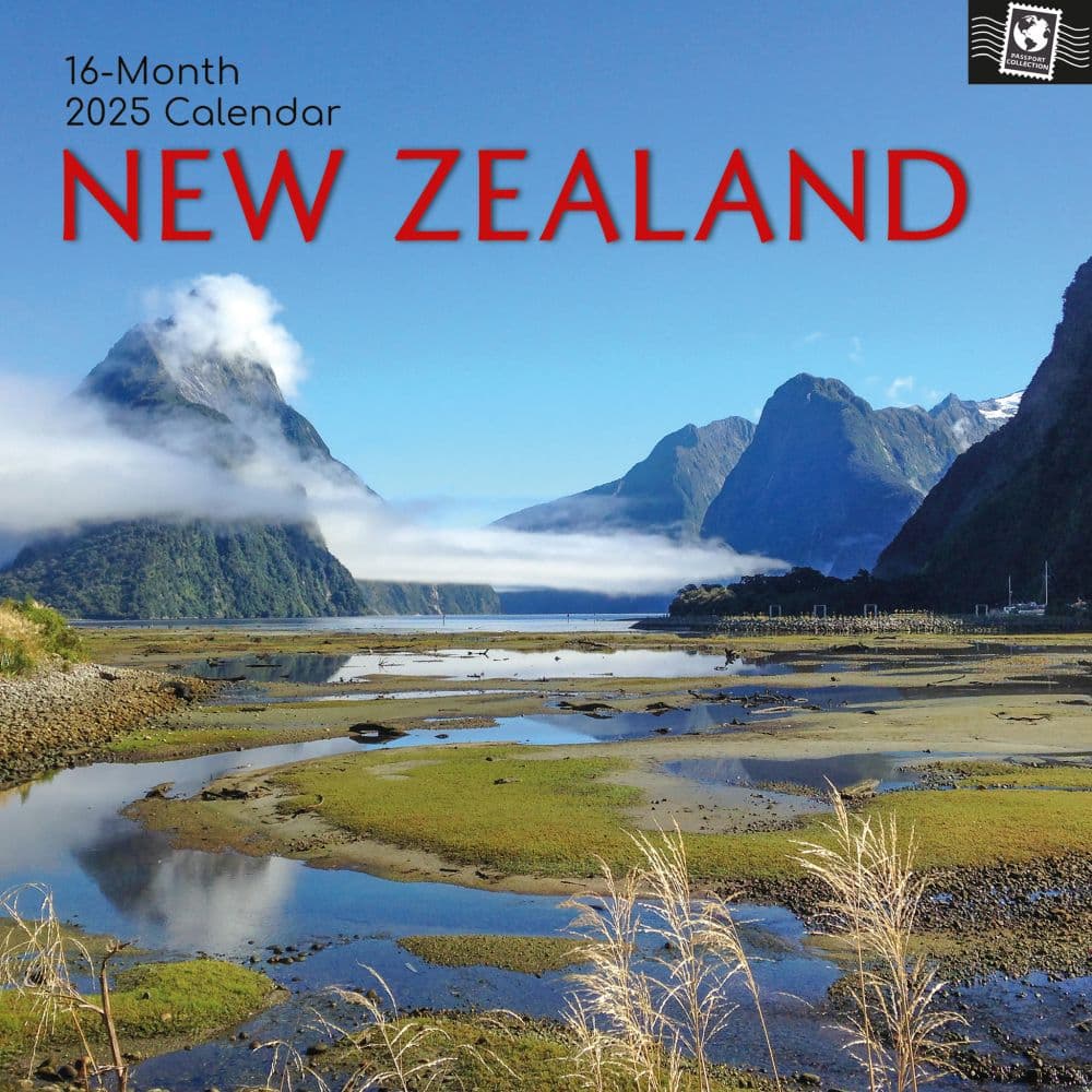New Zealand 2025 Wall Calendar Main Product Image width=&quot;1000&quot; height=&quot;1000&quot;