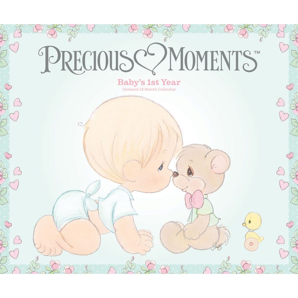 Precious Moments Babys 1st Year 2024 Wall Calendar Main Image