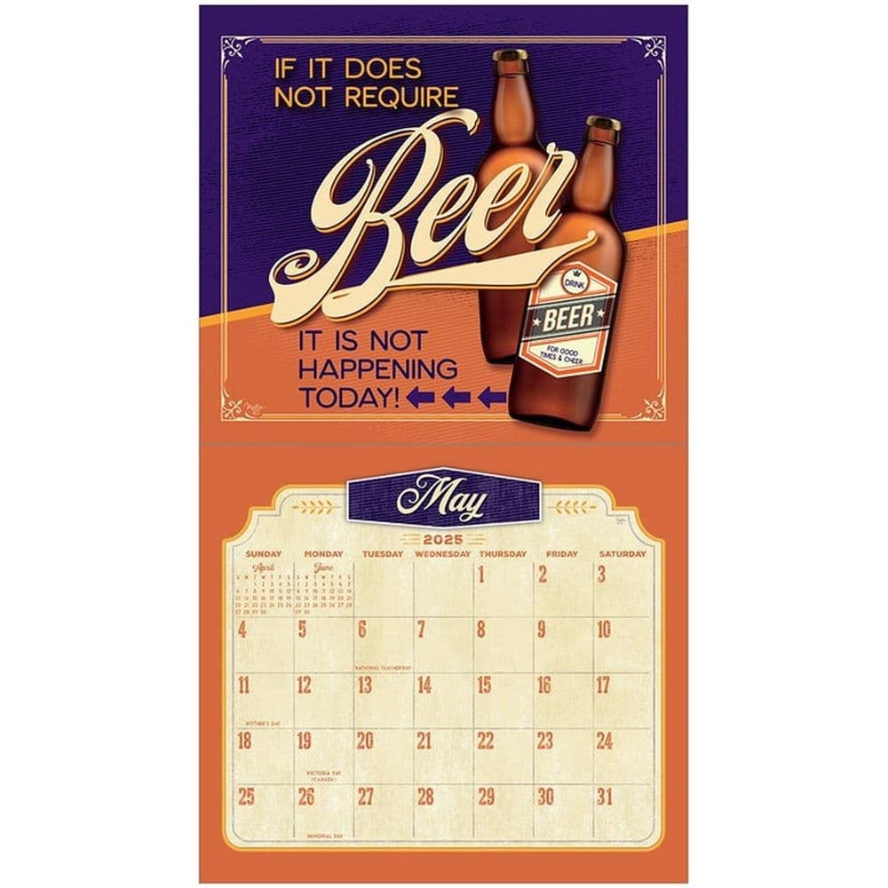 Cheers 2025 Wall Calendar Second Alternate Image width=&quot;1000&quot; height=&quot;1000&quot;