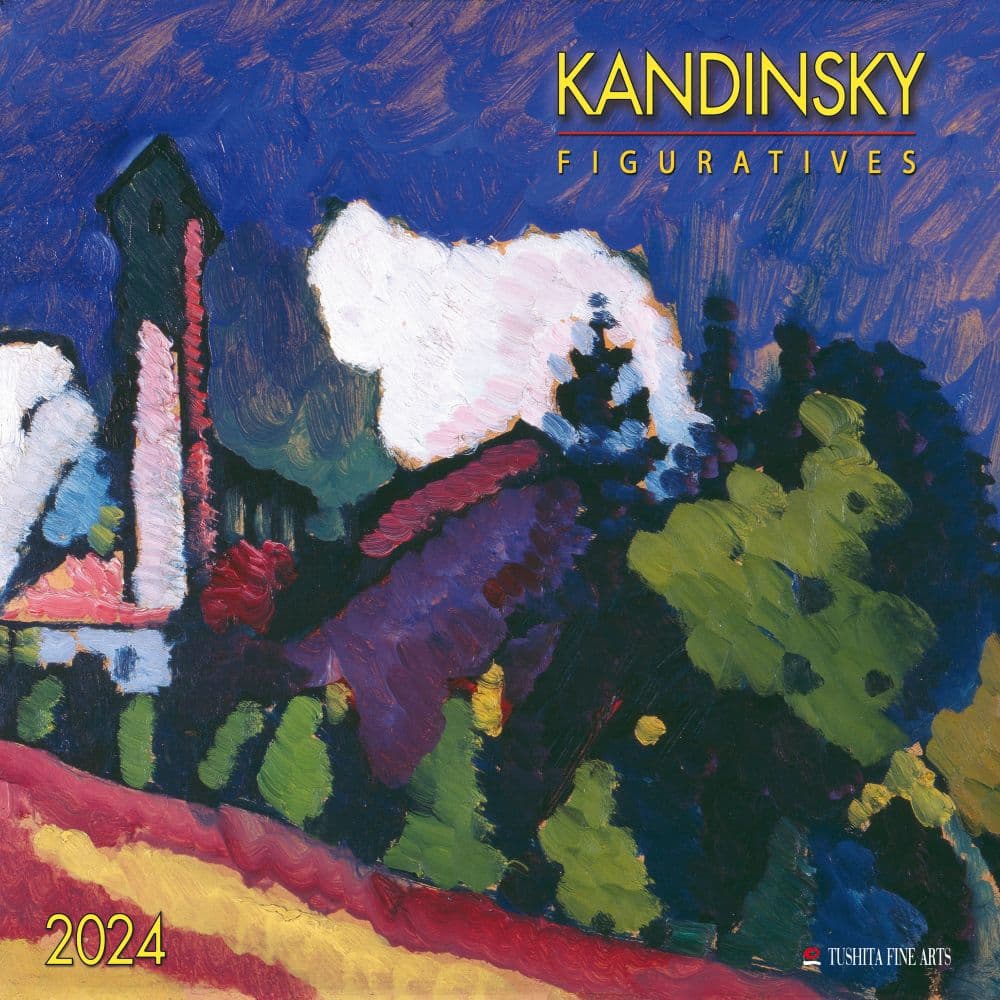 Kandinsky Figuratives 2024 Wall Calendar Main Product Image width=&quot;1000&quot; height=&quot;1000&quot;