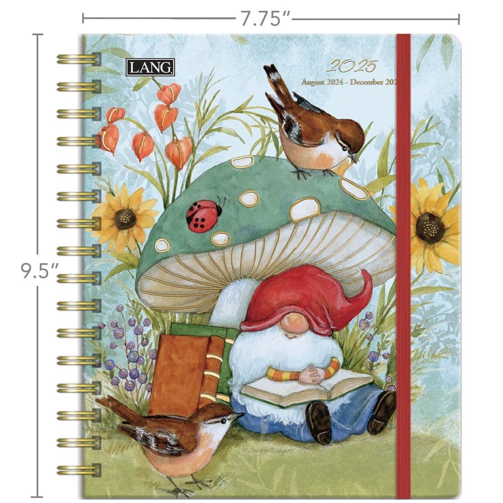 Gnome Sweet Gnome by Susan Winget 2025 Deluxe Planner Sixth Alternate Image width=&quot;1000&quot; height=&quot;1000&quot;