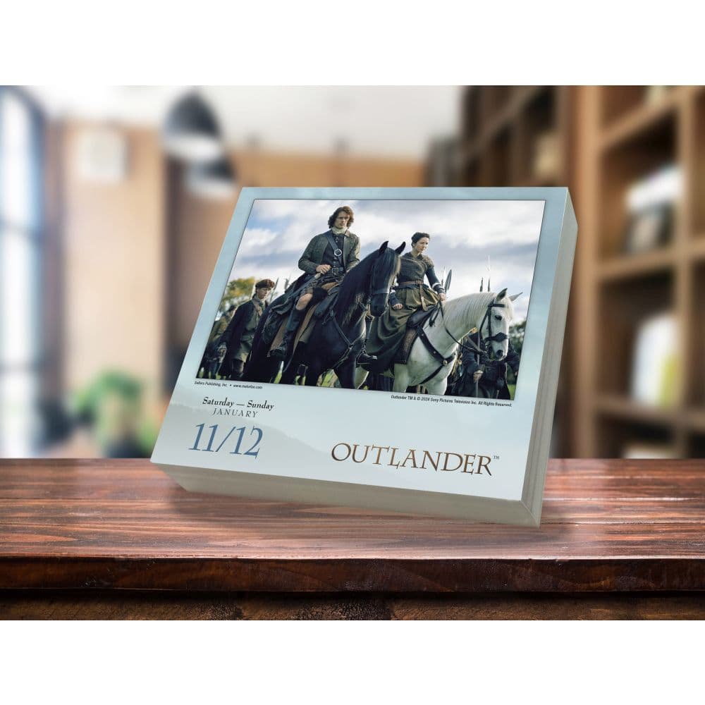 Outlander 2025 Desk Calendar Fourth Alternate Image width=&quot;1000&quot; height=&quot;1000&quot;