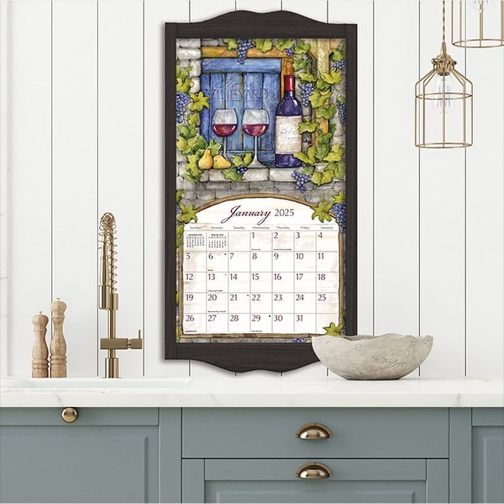 Wine Country by Susan Winget 2025 Wall Calendar Fourth Alternate Image width=&quot;1000&quot; height=&quot;1000&quot;