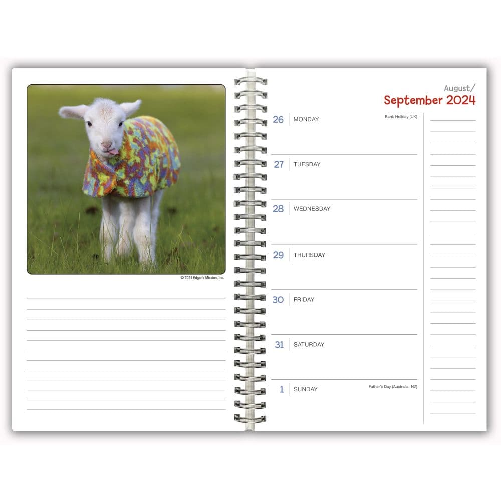 Lambies in Jammies Goats in Coats 2025 Engagement Planner Second Alternate Image width=&quot;1000&quot; height=&quot;1000&quot;