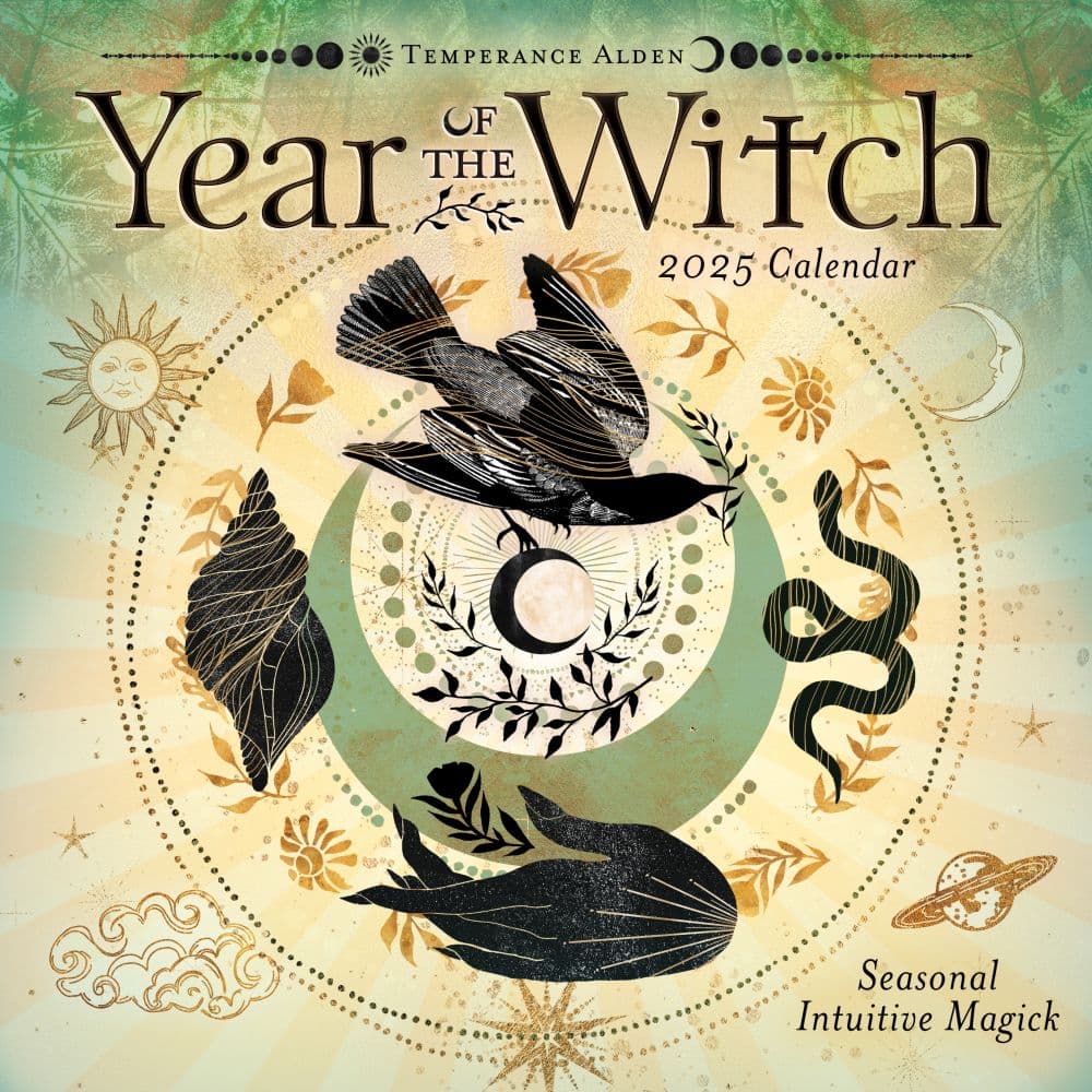 Year of the Witch 2025 Wall Calendar Main Product Image width=&quot;1000&quot; height=&quot;1000&quot;