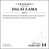 image Dalai Lama Insight 2024 Desk Calendar Alt2