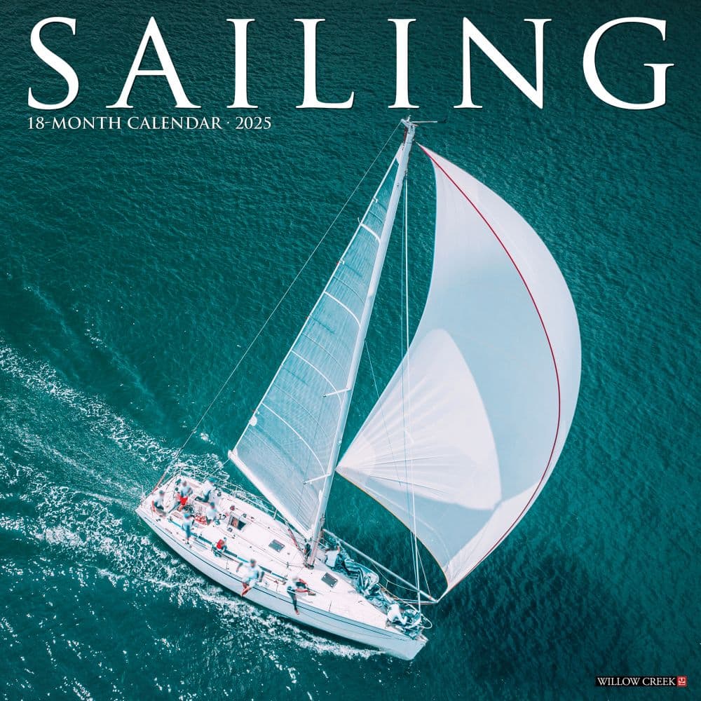 Sailing 2025 Wall Calendar  Main Image