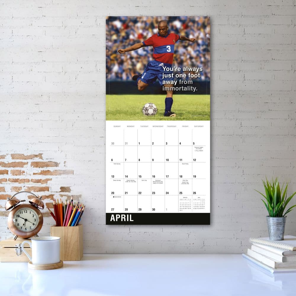 Soccer 2025 Wall Calendar Fourth Alternate Image width=&quot;1000&quot; height=&quot;1000&quot;