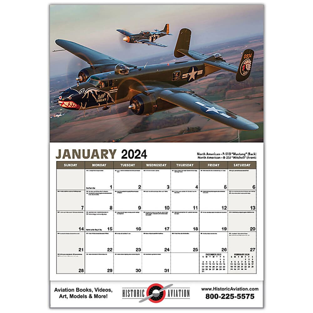 Ghost Warbirds Deluxe 2024 Wall Calendar First Alternate Image width=&quot;1000&quot; height=&quot;1000&quot;