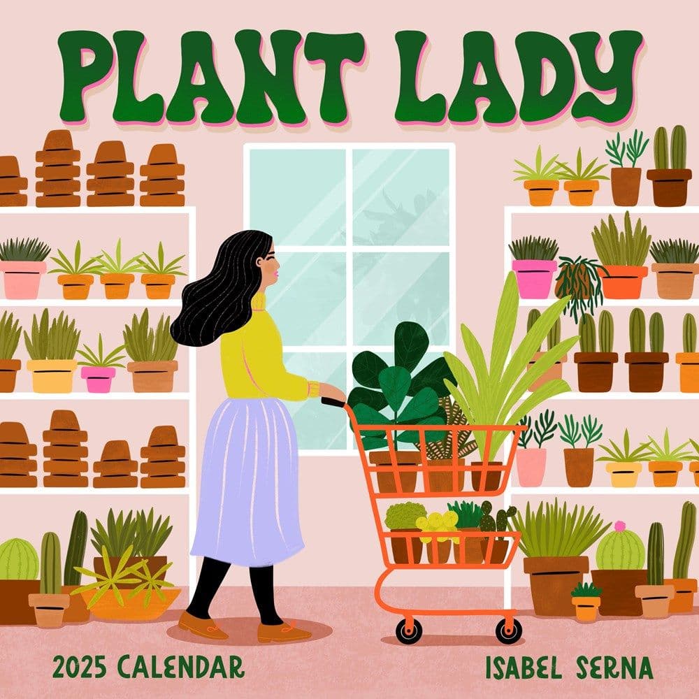 image Plant Lady 2025 Wall Calendar Main Image