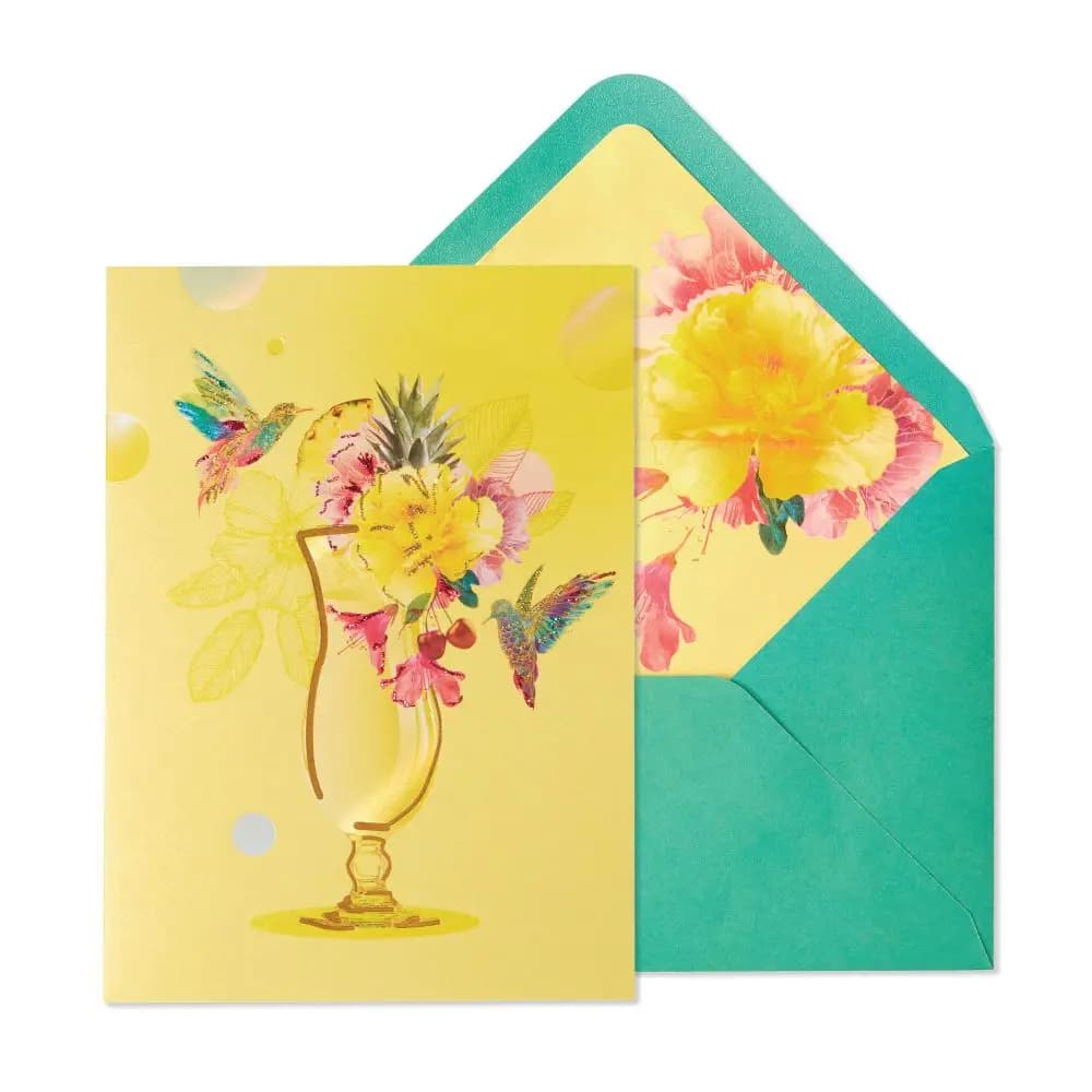 Tropical Drink Mother&#39;s Day Card