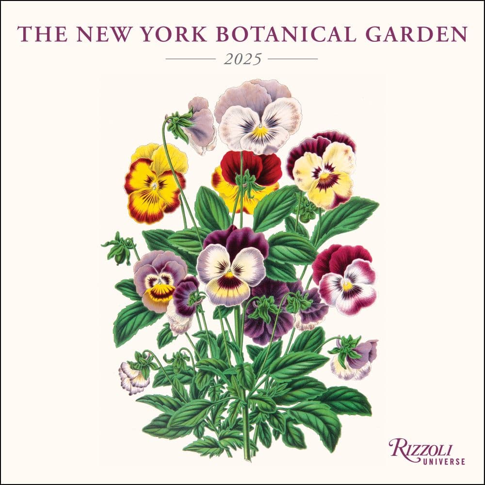 New York Botanical Garden 2025 Wall Calendar Main Product Image width=&quot;1000&quot; height=&quot;1000&quot;
