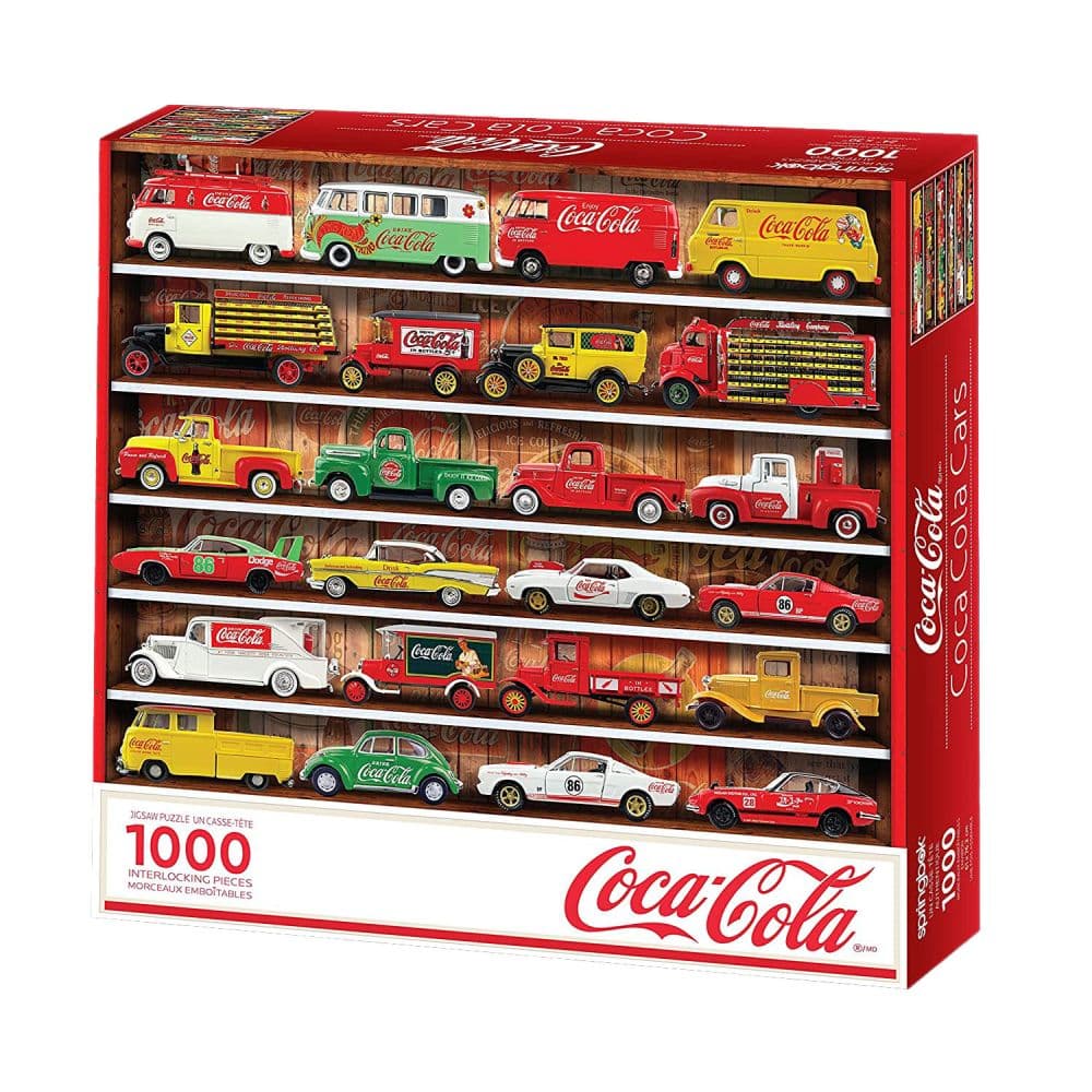 Coca Cola Cars 1000 Piece Puzzle Main Product  Image width=&quot;1000&quot; height=&quot;1000&quot;