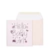 image Hello Baby Girl New Baby Card