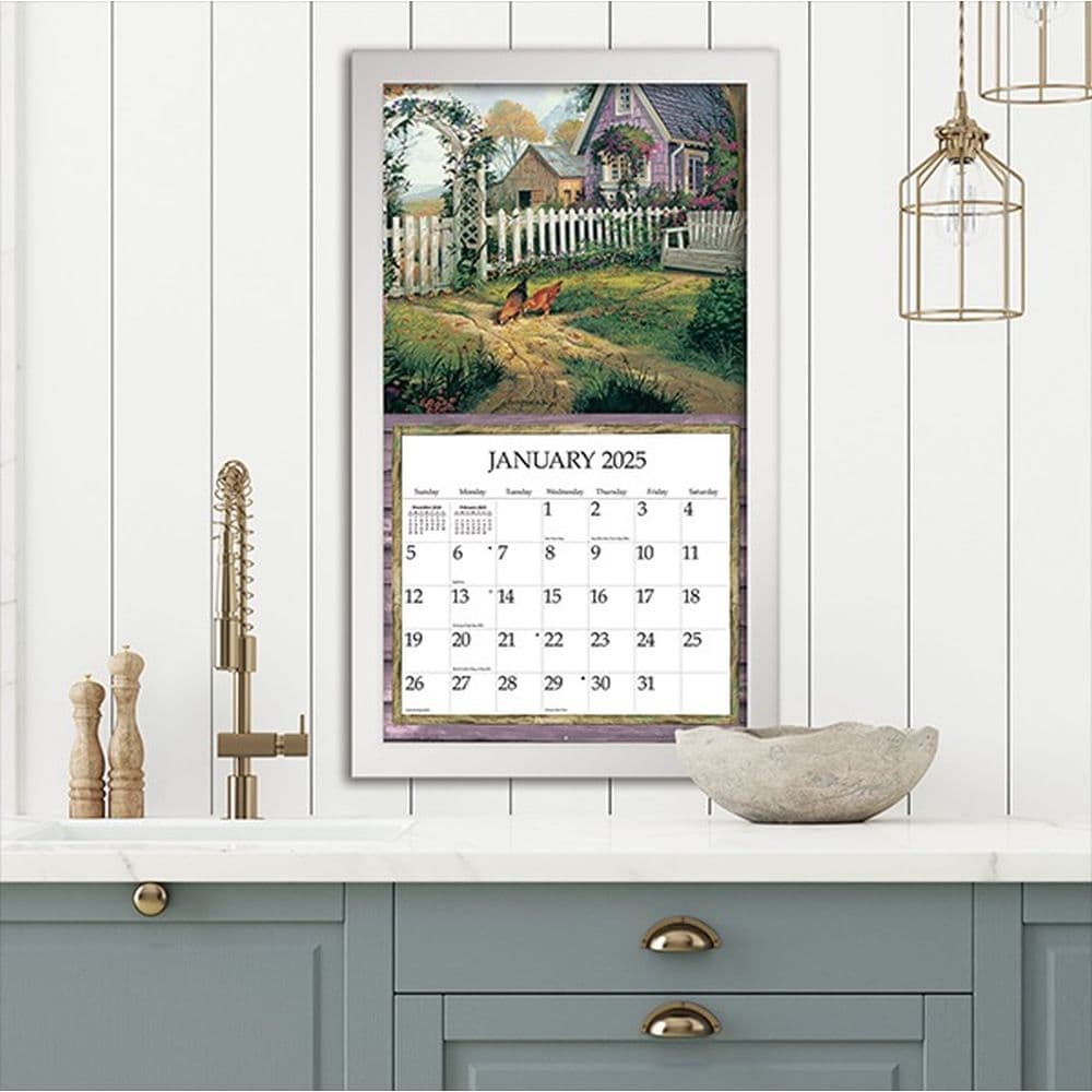 Simple Country by Michael Humphries 2025 Wall Calendar Fourth Alternate Image width=&quot;1000&quot; height=&quot;1000&quot;