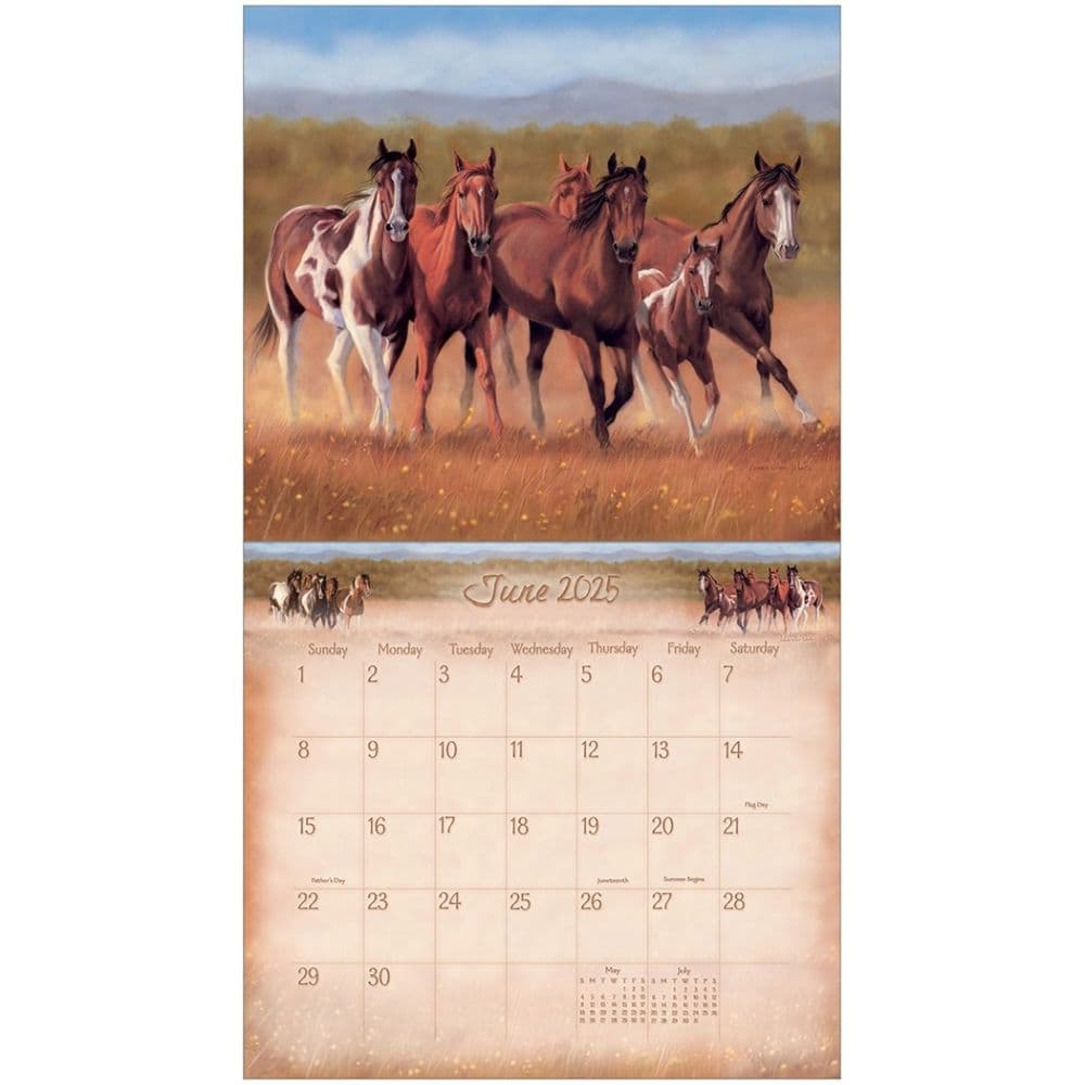 Horses by Hautman Brothers 2025 Wall Calendar Second Alternate Image width=&quot;1000&quot; height=&quot;1000&quot;