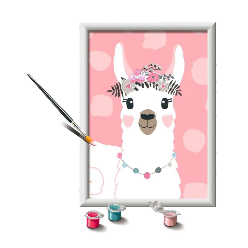 No Drama Llama Paint by Number Kit Second Alternate Image width=&quot;1000&quot; height=&quot;1000&quot;