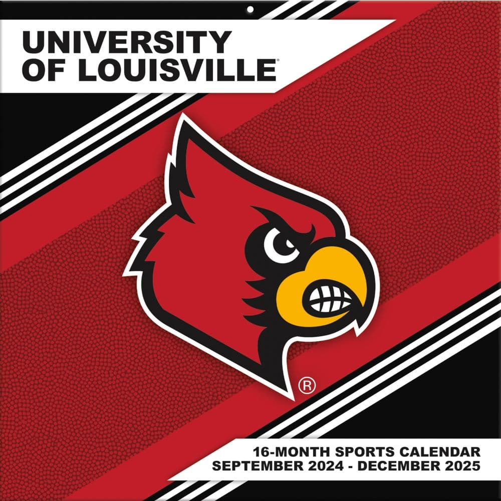 Louisville Cardinals 2025 Wall Calendar_Main Image