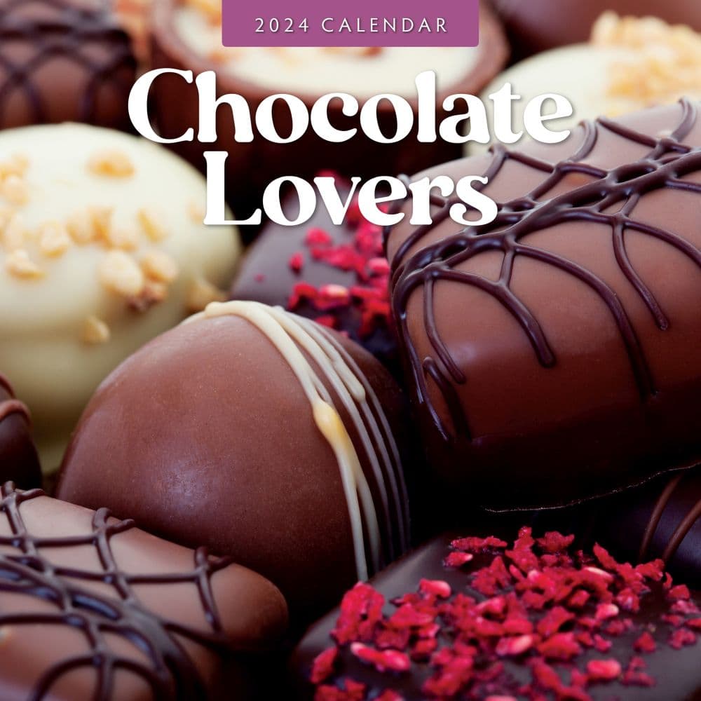 Chocolate Lovers 2024 Wall Calendar Main Product Image width=&quot;1000&quot; height=&quot;1000&quot;