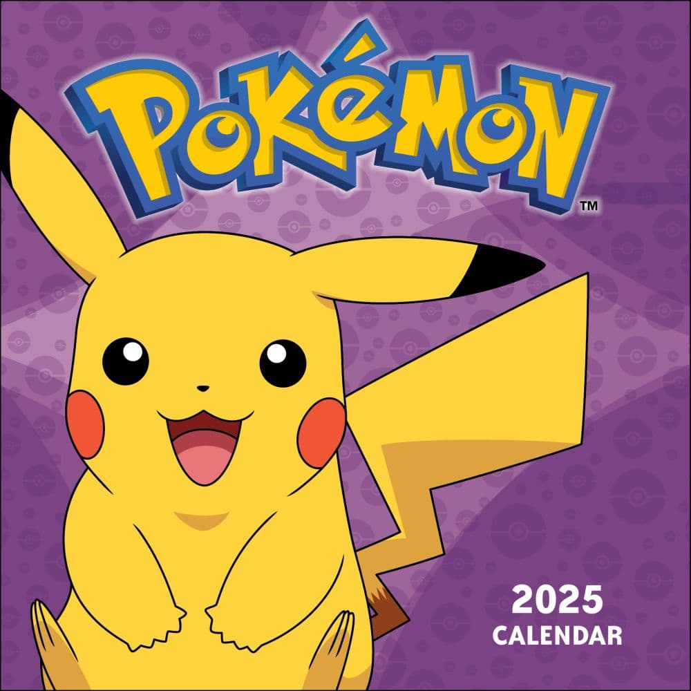 Pokemon 2025 Mini Wall Calendar Main Product Image width=&quot;1000&quot; height=&quot;1000&quot;