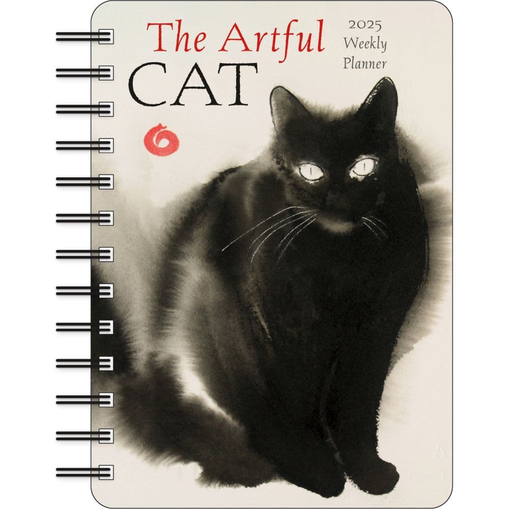 Artful Cat Weekly 2025 Planner Main Product Image width=&quot;1000&quot; height=&quot;1000&quot;