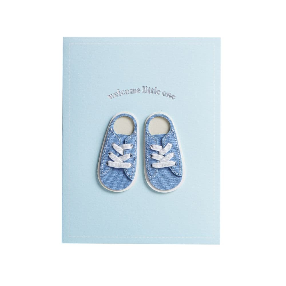 Baby Sneakers Boy New Baby Card First Alternate Image width=&quot;1000&quot; height=&quot;1000&quot;