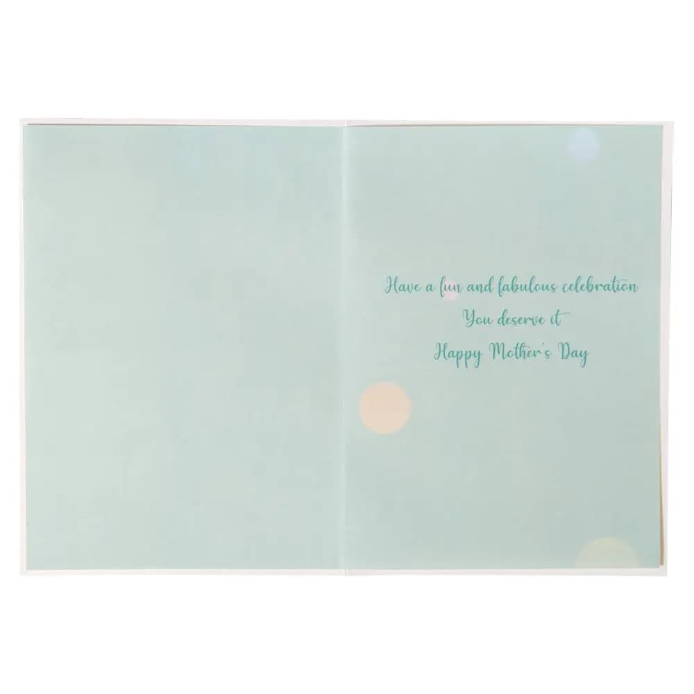 Tropical Drink Mother&#39;s Day Card inside