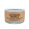 image Outdoor People 2 Wick Candle Main Image