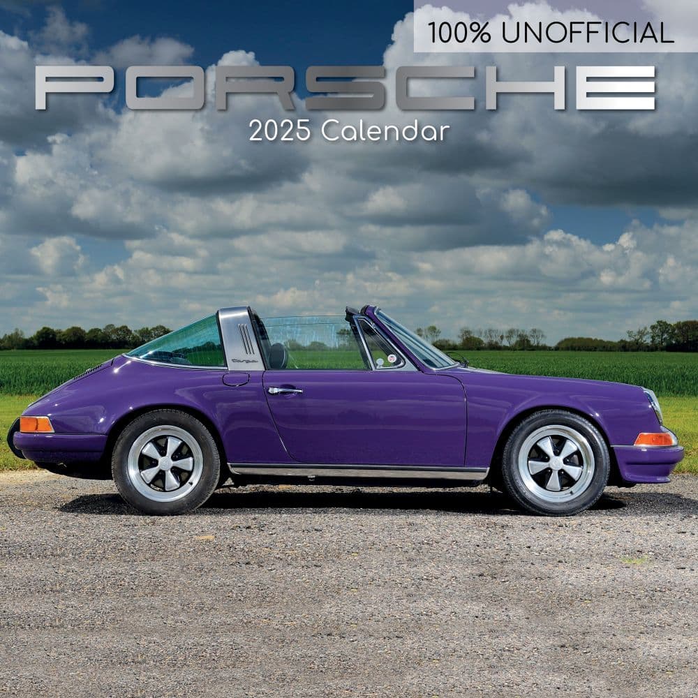 Porsche 2025 Wall Calendar Main Product Image width=&quot;1000&quot; height=&quot;1000&quot;
