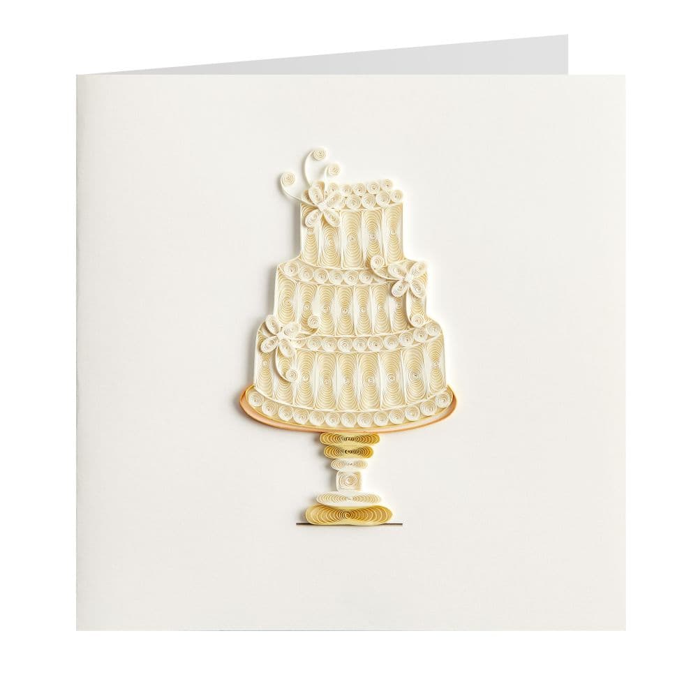 Cake Quilling Wedding Card Fifth Alternate Image width=&quot;1000&quot; height=&quot;1000&quot;