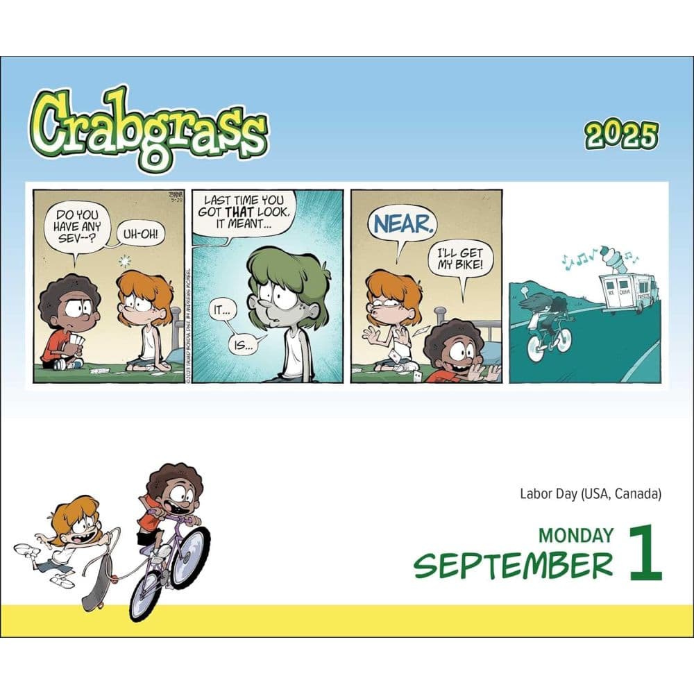 Crabgrass 2025 Desk Calendar Third Alternate Image width=&quot;1000&quot; height=&quot;1000&quot;