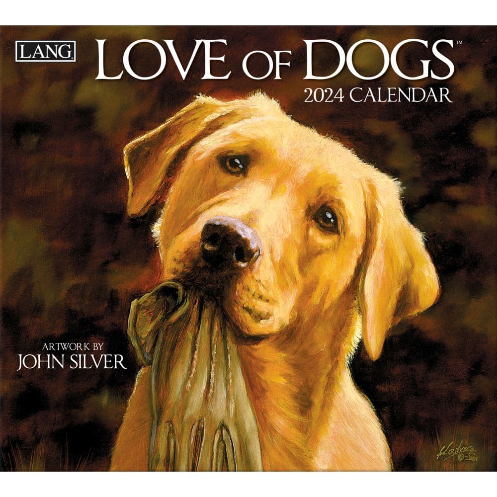 Love Of Dogs 2024 Wall Calendar Main Image