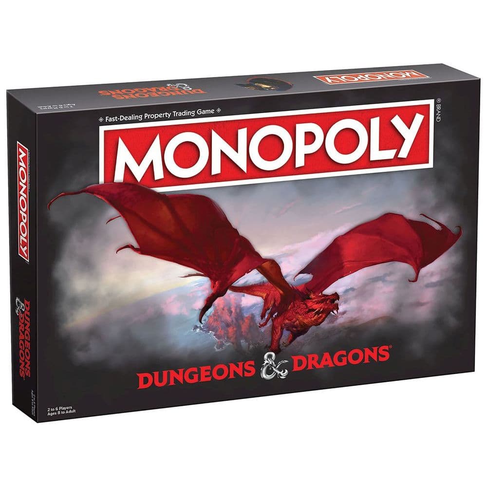 Dungeons &amp; Dragons Monopoly Game Main Image