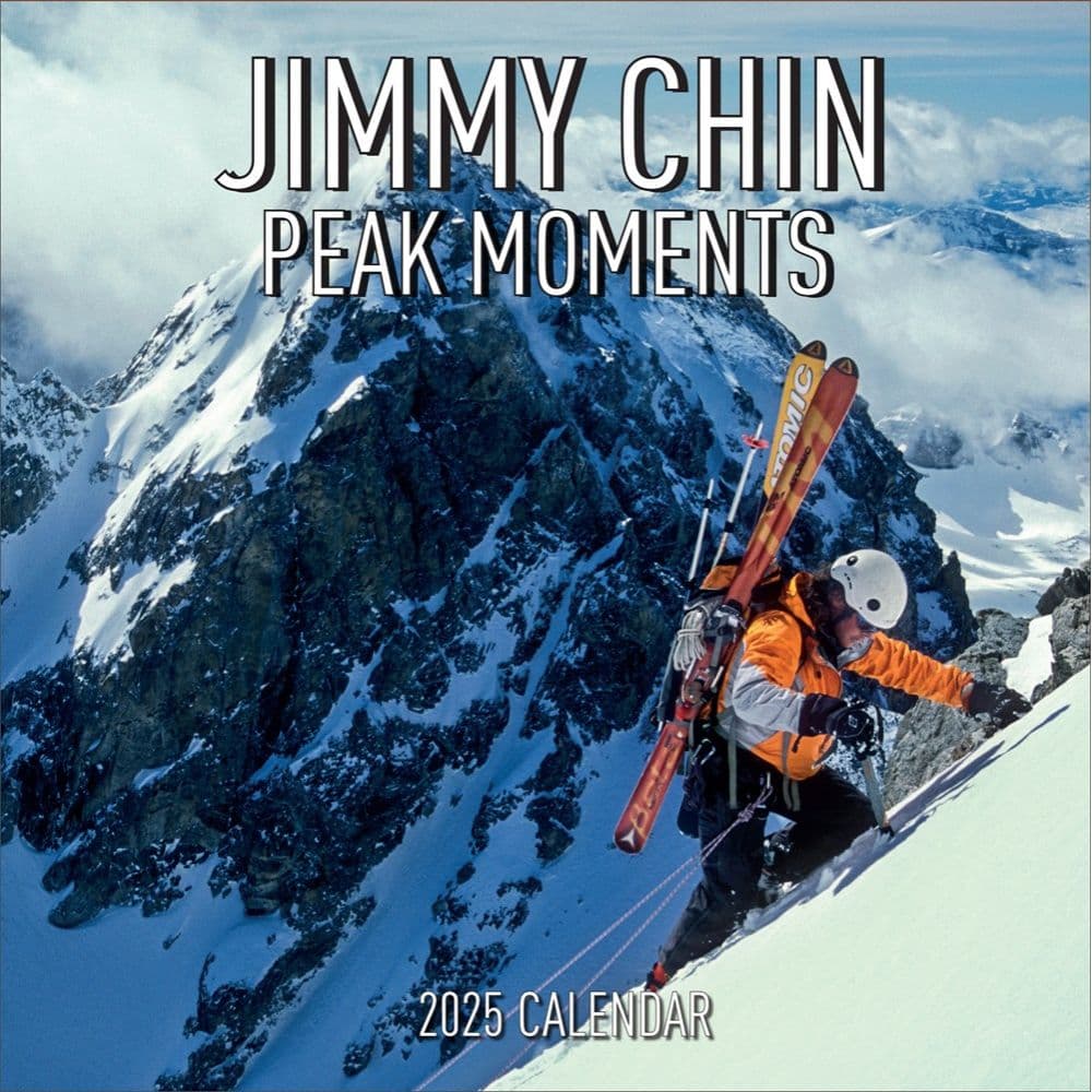 image Jimmy Chin Peak Moments 2025 Wall Calendar Main Image