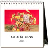 image Nostalgic Cute Kittens 2025 Easel Desk Calendar Main Image
