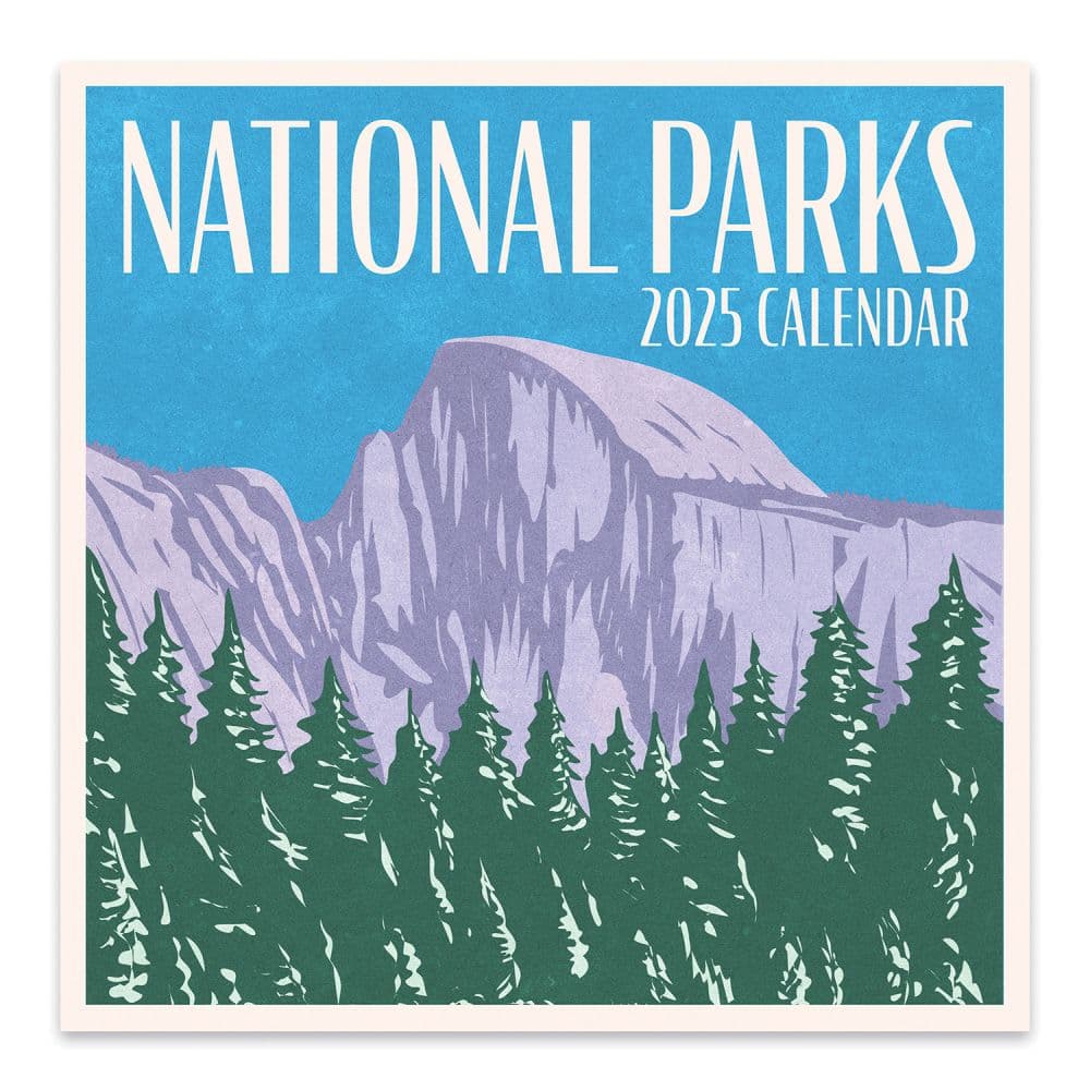 image National Parks 2025 Wall Calendar Main Image