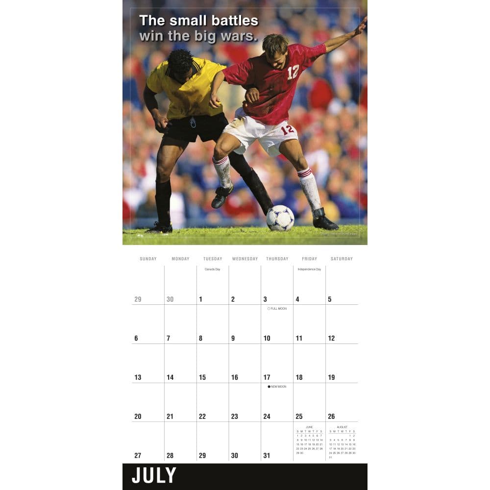 Soccer 2025 Wall Calendar Second Alternate Image width=&quot;1000&quot; height=&quot;1000&quot;