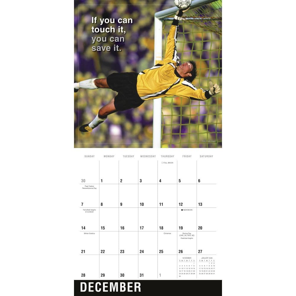 Soccer 2025 Wall Calendar Third Alternate Image width=&quot;1000&quot; height=&quot;1000&quot;
