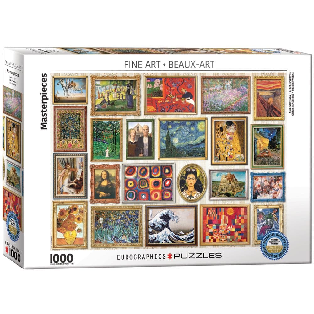 Masterpiece Collage 1000 Piece Puzzle Main Product Image width=&quot;1000&quot; height=&quot;1000&quot;