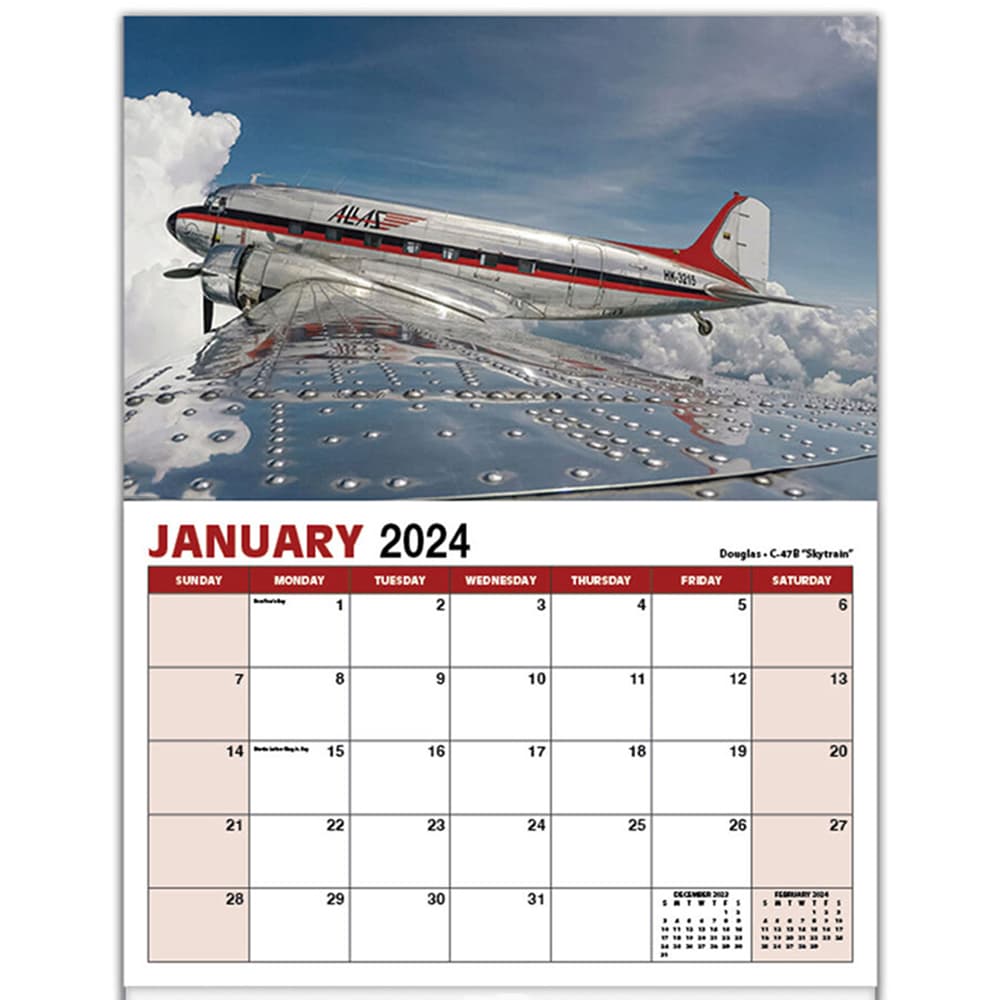 General Aviation Deluxe 2024 Wall Calendar First Alternate Image width=&quot;1000&quot; height=&quot;1000&quot;