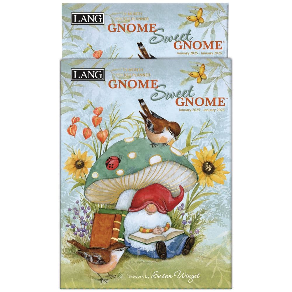 Gnome Sweet Gnome 2025 Monthly Pocket Planner by Susan Winget_ALT5