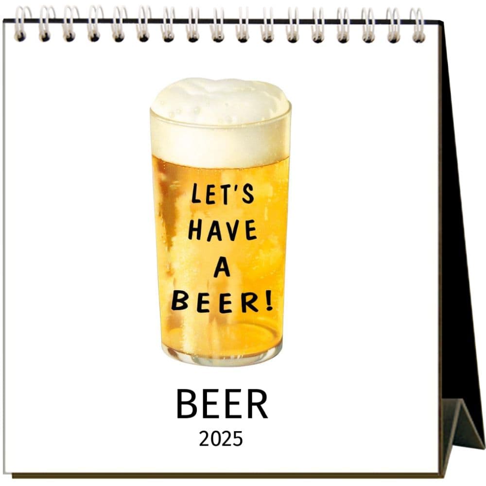 image Nostalgic Beer 2025 Easel Desk Calendar Main Image