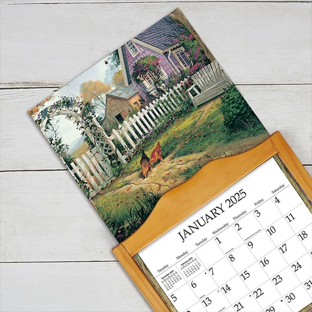 Simple Country by Michael Humphries 2025 Wall Calendar Fifth Alternate Image width=&quot;1000&quot; height=&quot;1000&quot;