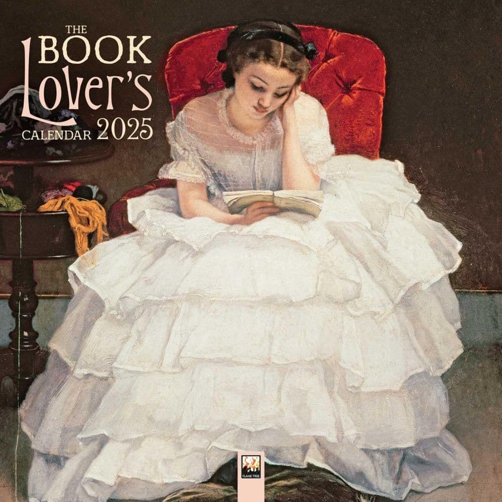 Book Lovers 2025 Wall Calendar Main Product Image width=&quot;1000&quot; height=&quot;1000&quot;