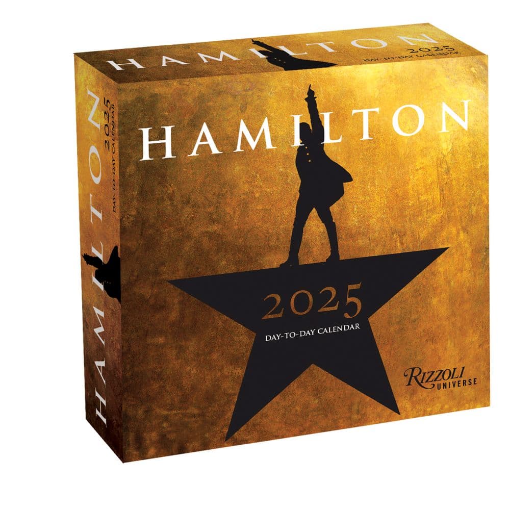 Hamilton 2025 Desk Calendar Main Product Image width=&quot;1000&quot; height=&quot;1000&quot;